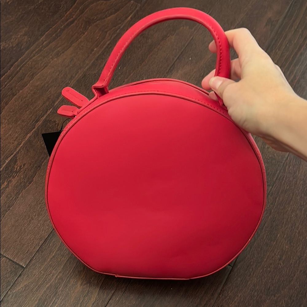 Women’s red purse faux leather